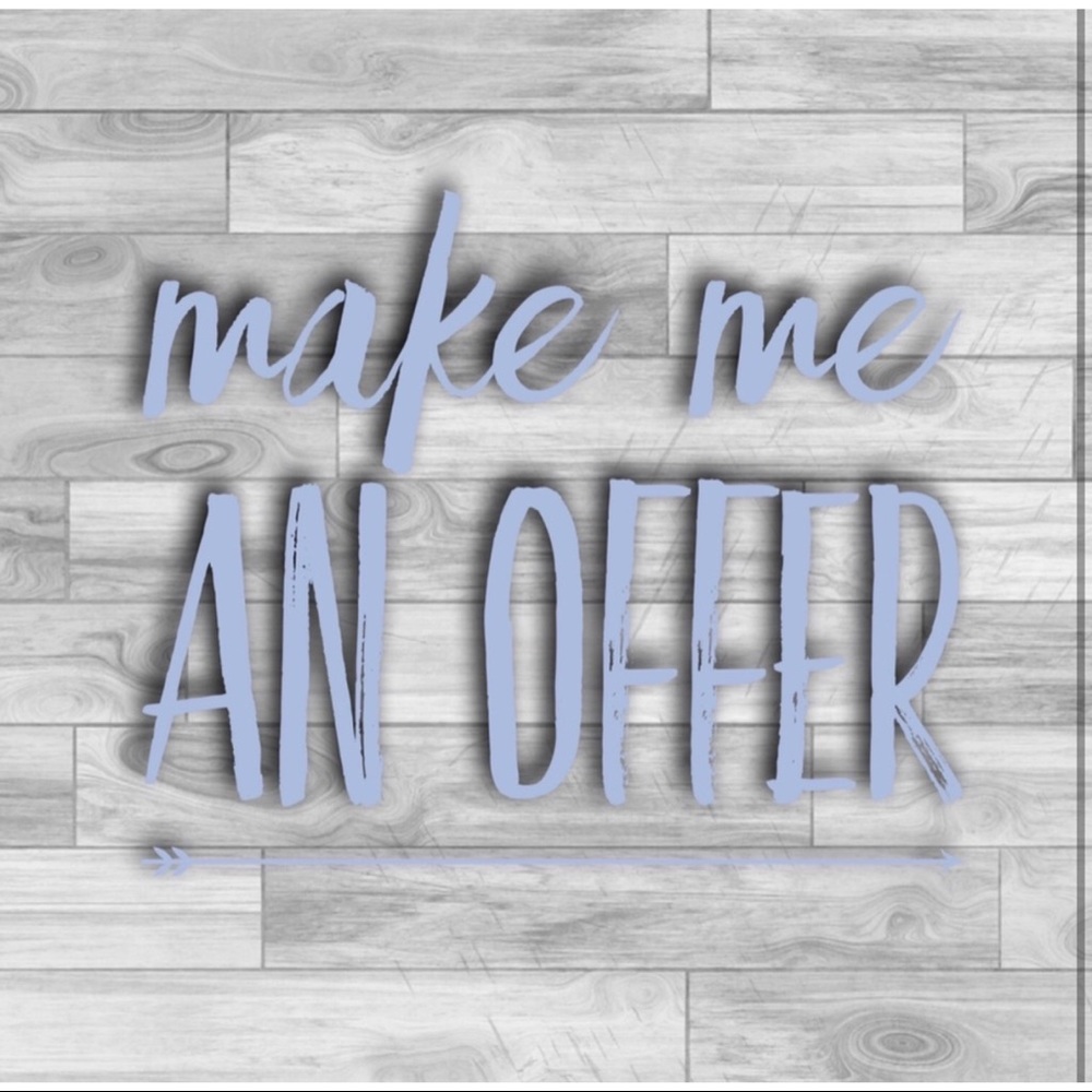 ALL REASONABLE OFFERS WELCOME!